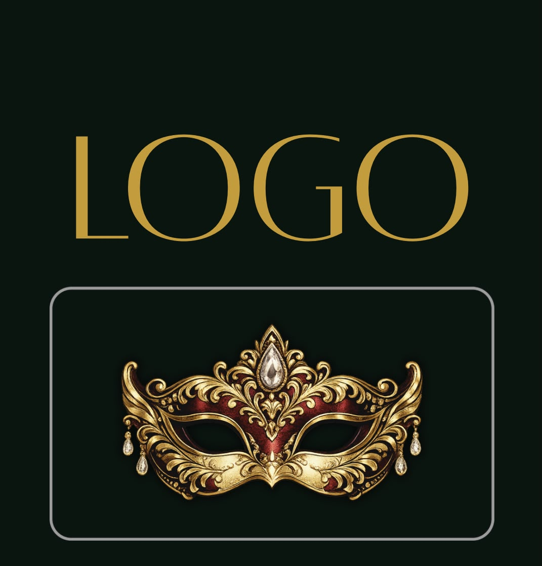 La Notte di Venezia logo with a Venetian masquerade mask